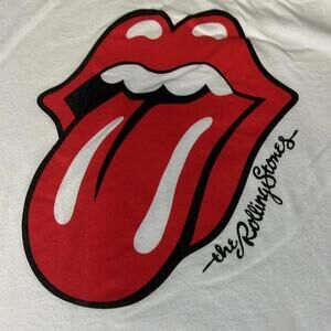 Rolling Stones Graphic Tshirt White Size Medium